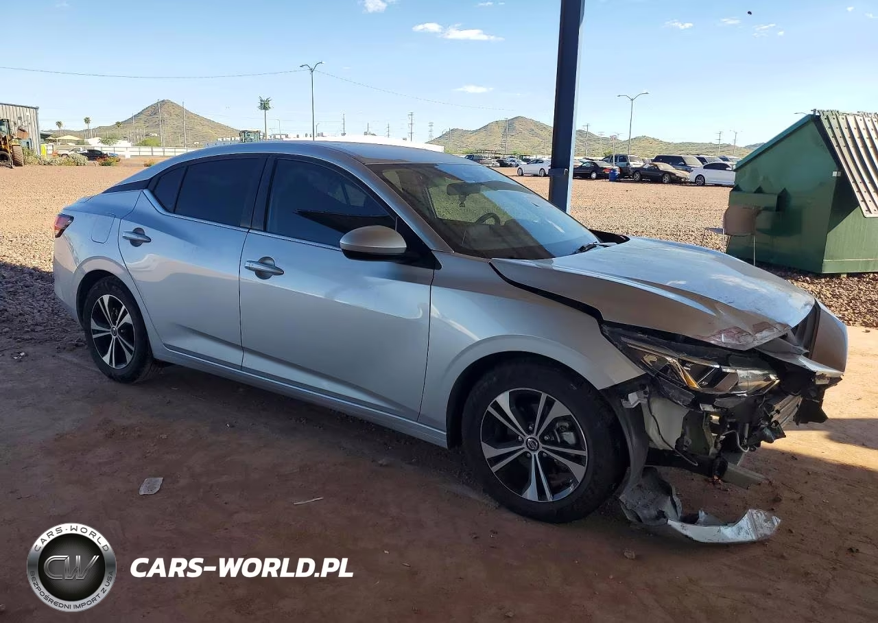 2021 Nissan Sentra Sv VIN:3N1AB8CV4MY303723 - 4