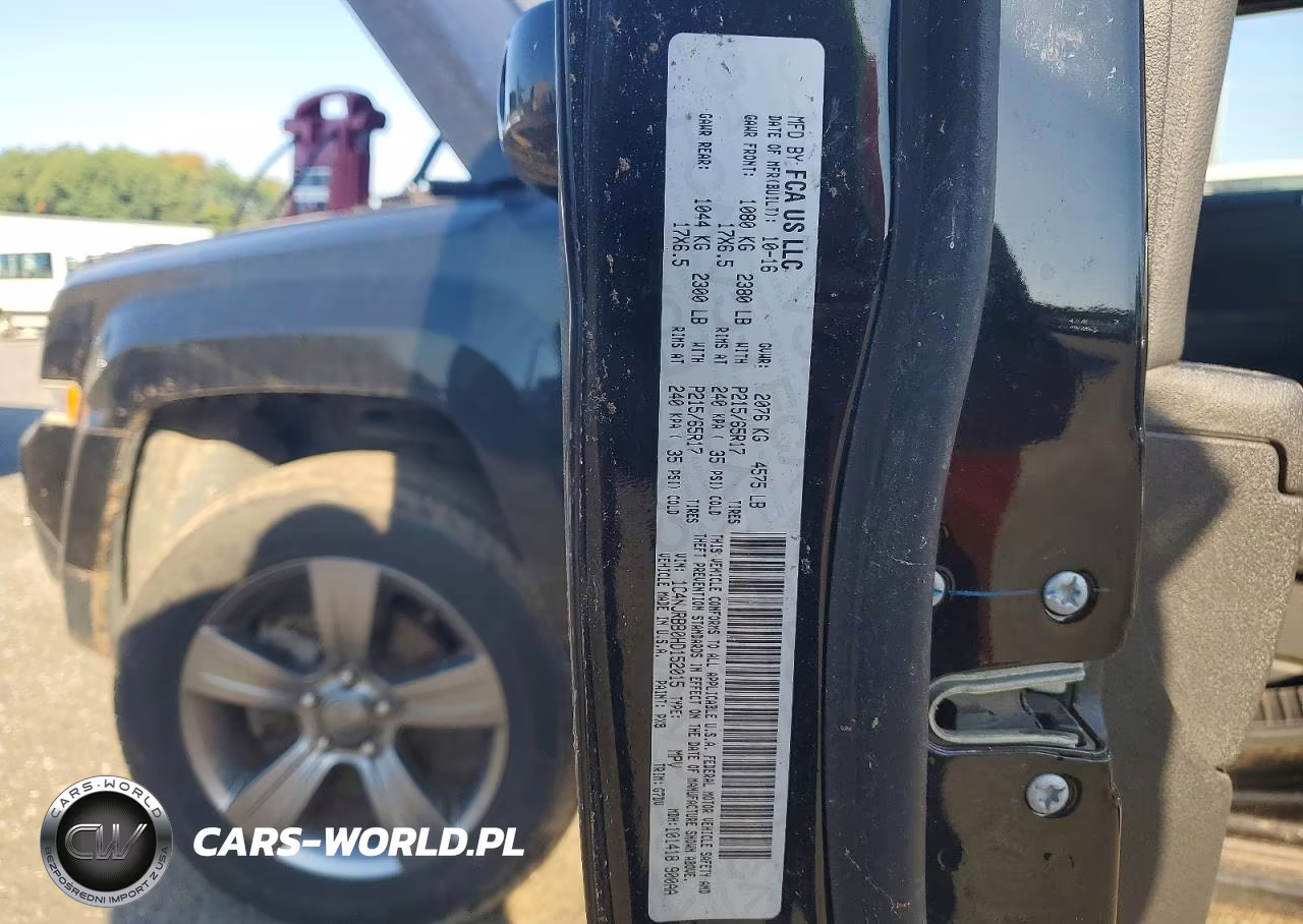 2017 Jeep Patriot Sport VIN:1C4NJRBB0HD152015 - 13