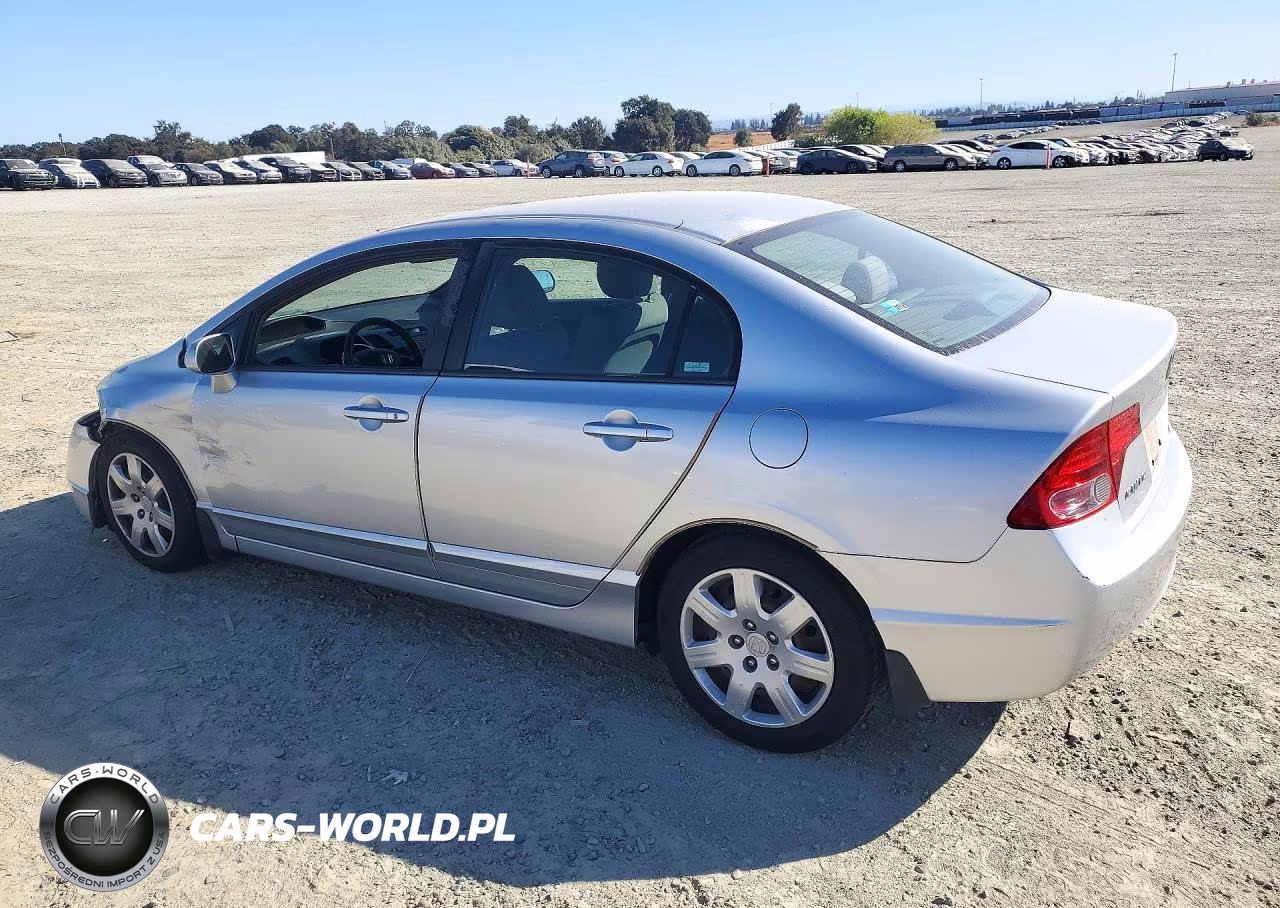 2007 Honda Civic Lx VIN:2HGFA16587H306595 - 2