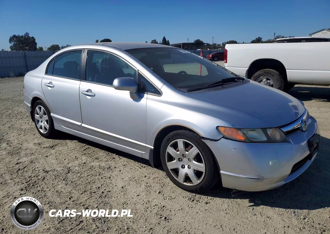 2007 Honda Civic Lx VIN:2HGFA16587H306595 - 4