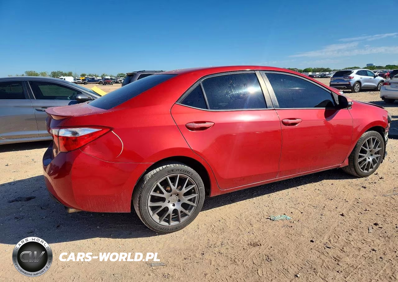 2014 Toyota Corolla S Plus VIN:5YFBURHE5EP015432 - 3