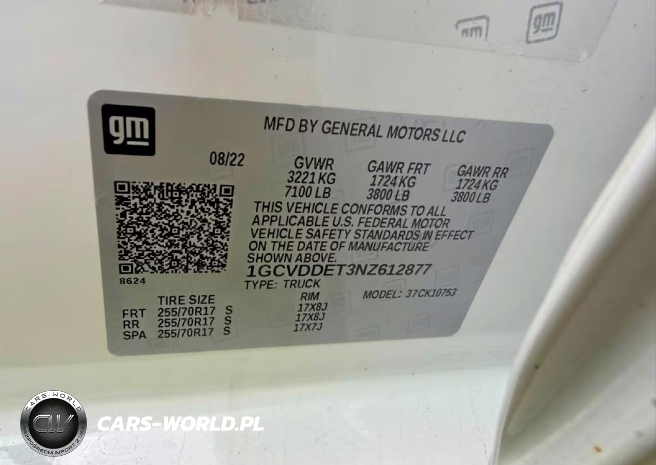 2022 Chevrolet Silverado K1500 Lt VIN:1GCVDDET3NZ612877 - 13
