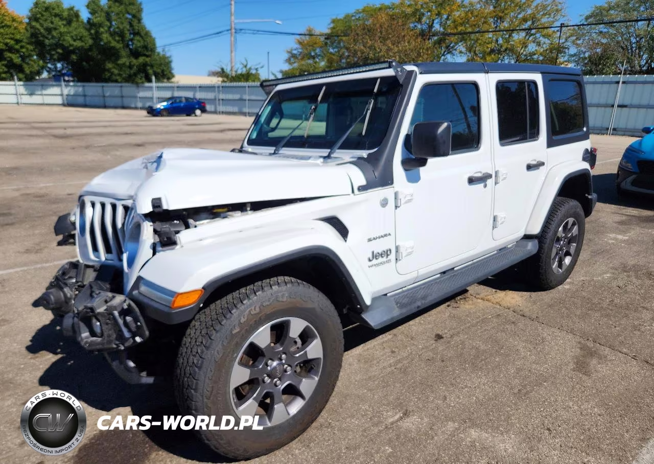 2020 Jeep Wrangler Unlimited Sahara VIN:1C4HJXEN1LW183634 - 1
