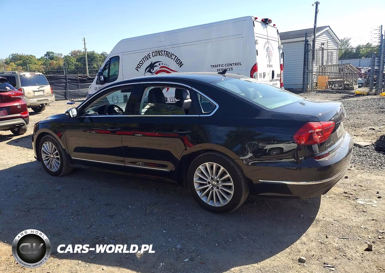 2016 Volkswagen Passat Se VIN:1VWBT7A34GC009596 - 2