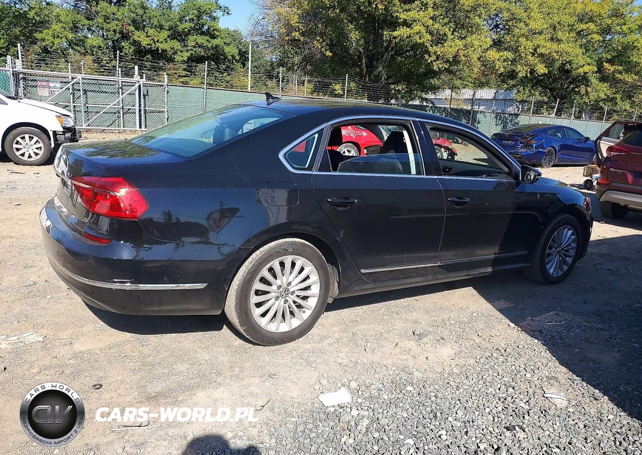 2016 Volkswagen Passat Se VIN:1VWBT7A34GC009596 - 3