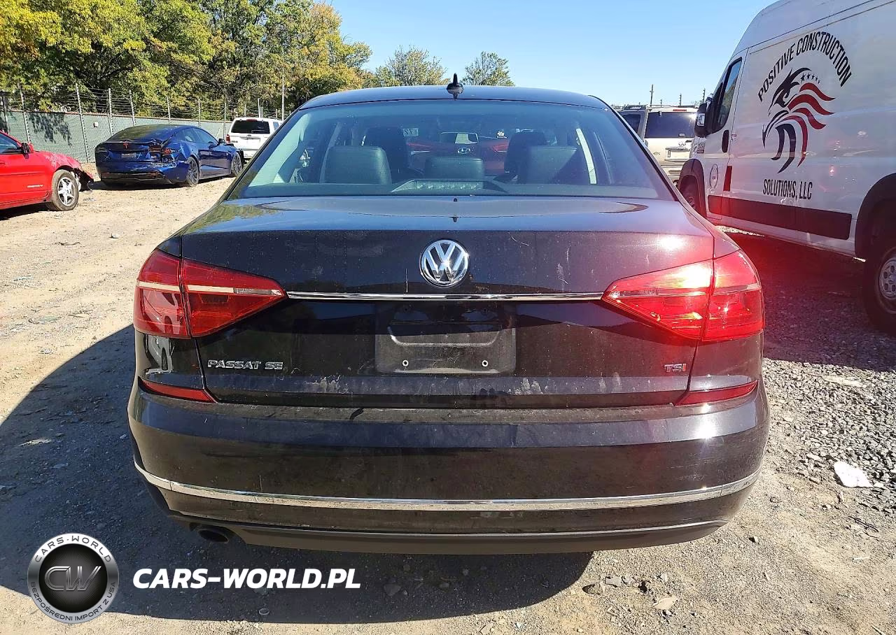2016 Volkswagen Passat Se VIN:1VWBT7A34GC009596 - 6