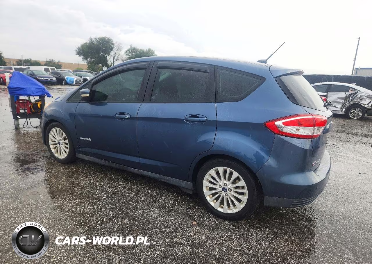 2018 Ford C-Max Se VIN:1FADP5AU5JL104887 - 2
