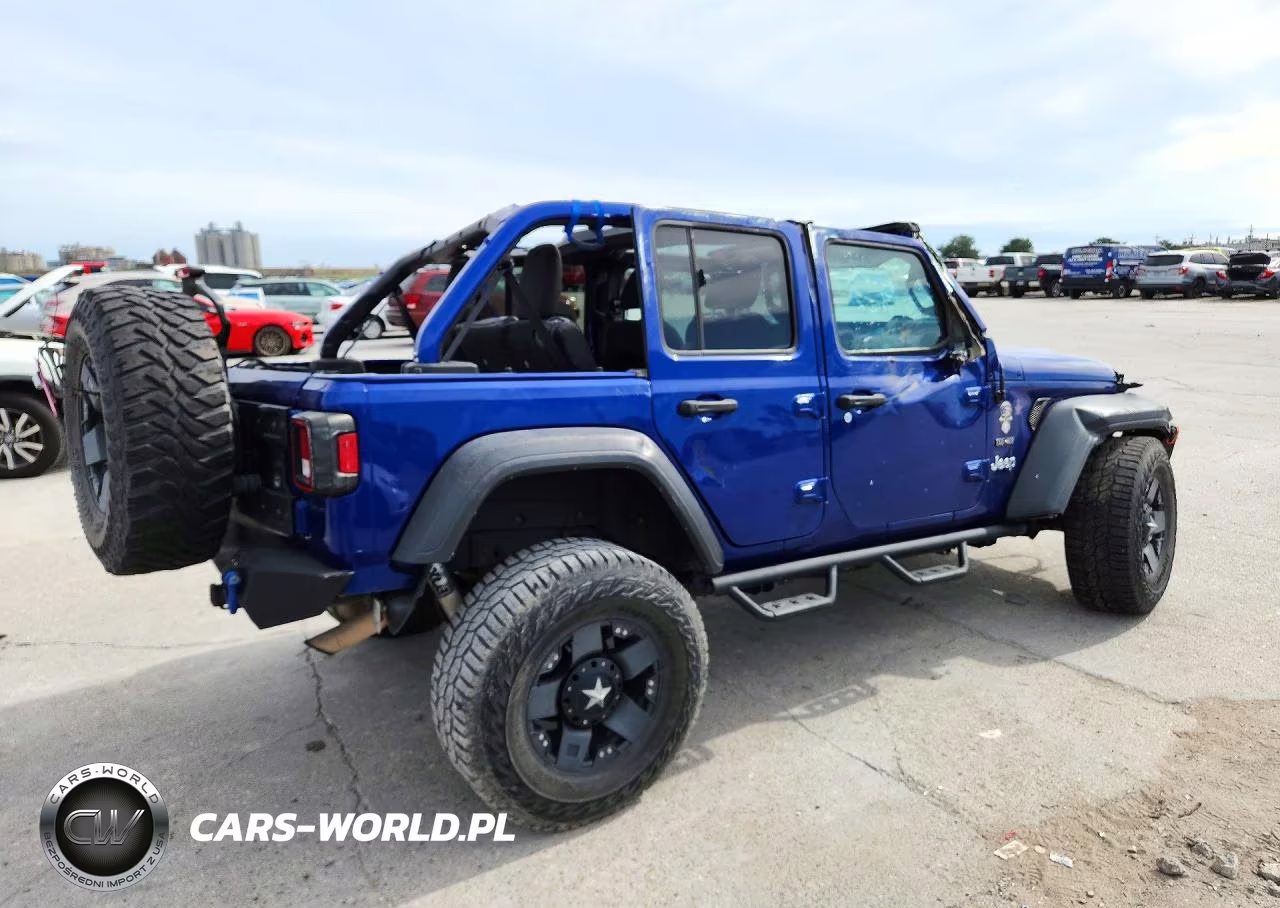 2018 Jeep Wrangler Unlimited Sport VIN:1C4HJXDN3JW283605 - 3
