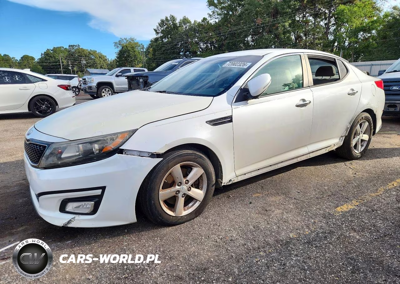 2014 Kia Optima Lx VIN:5XXGM4A7XEG330403 - 1