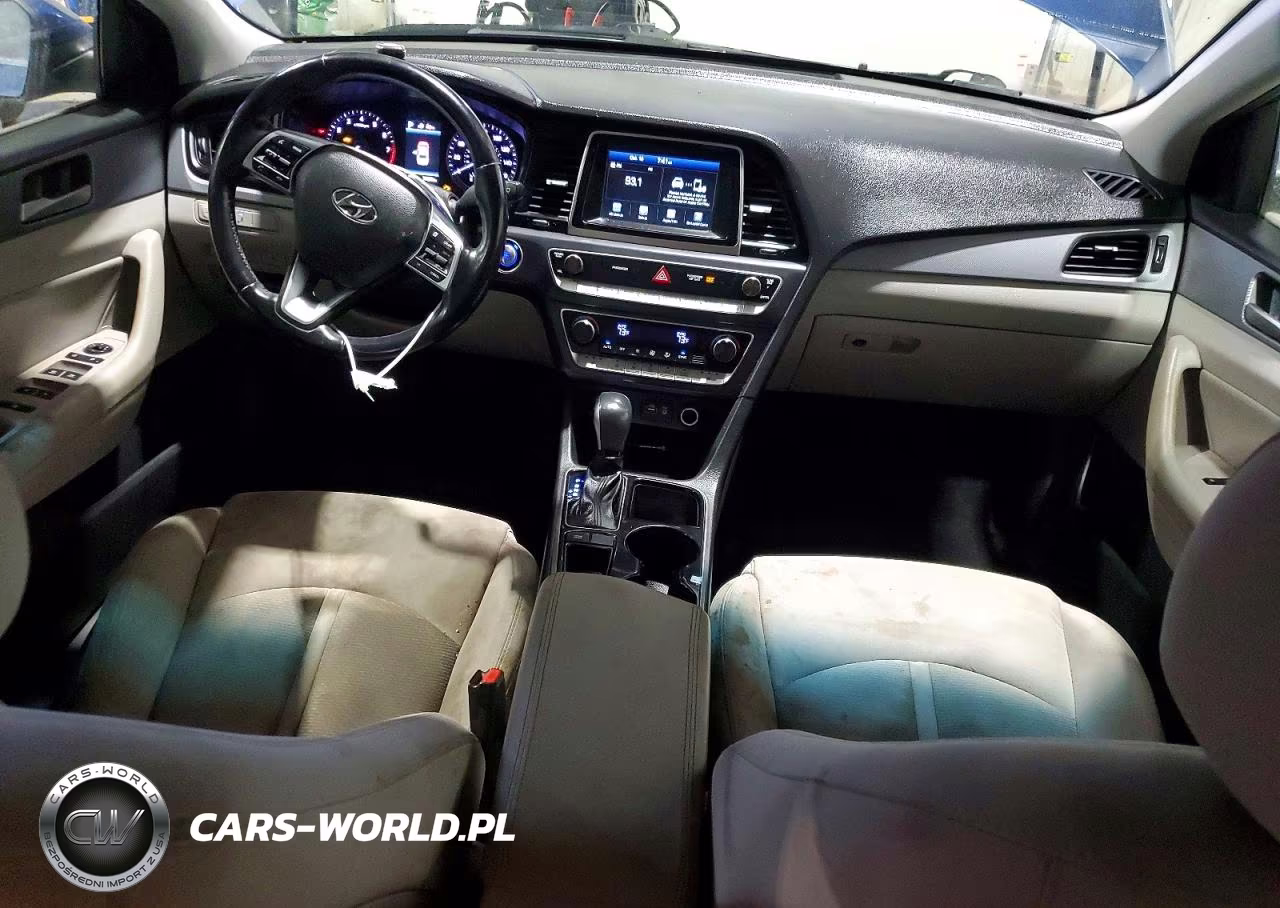 2019 Hyundai Sonata Sel VIN:5NPE34AF6KH785184 - 8