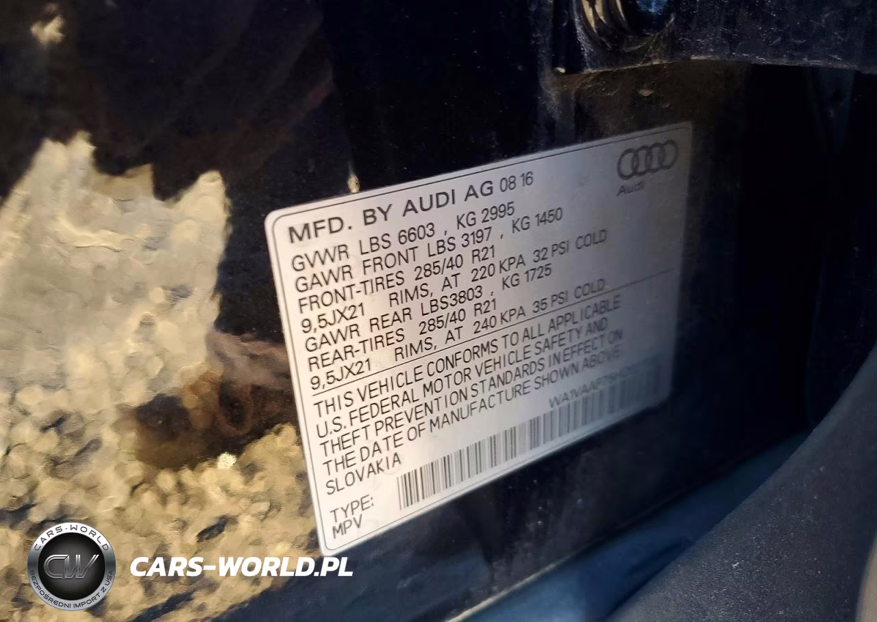 2017 Audi Q7 Prestige VIN:WA1VAAF75HD027061 - 12