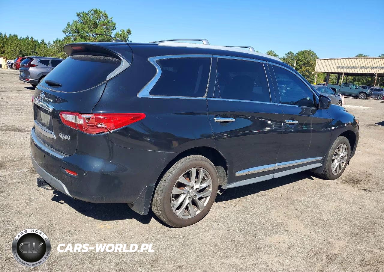 2014 Infiniti Qx60 Base VIN:5N1AL0MM8EC543879 - 3