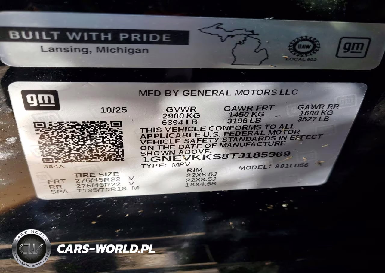 2026 Chevrolet Traverse High Country VIN:1GNEVKKS8TJ185969 - 13