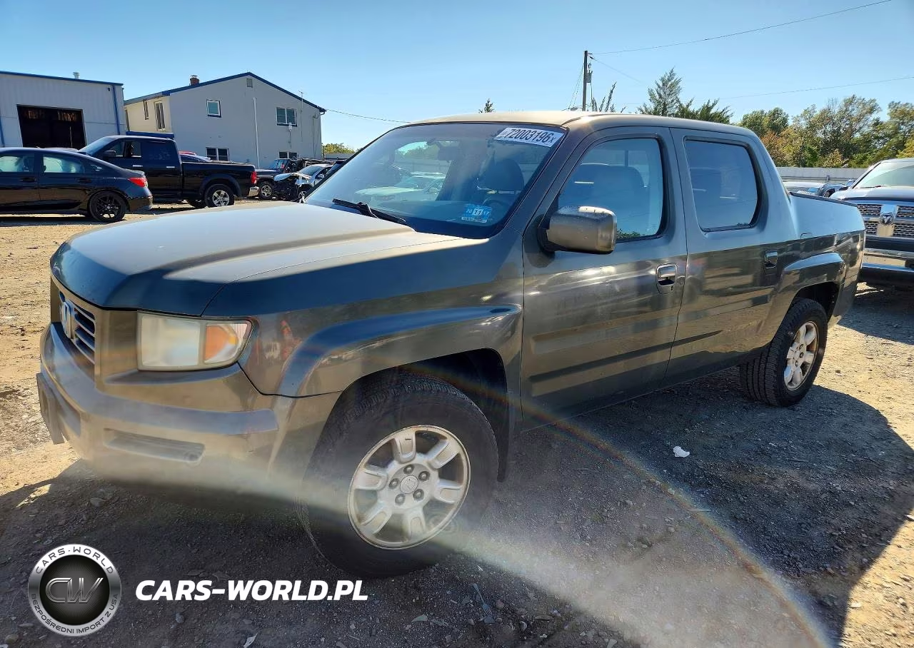 2006 Honda Ridgeline Rts VIN:2HJYK16426H543380 - 1
