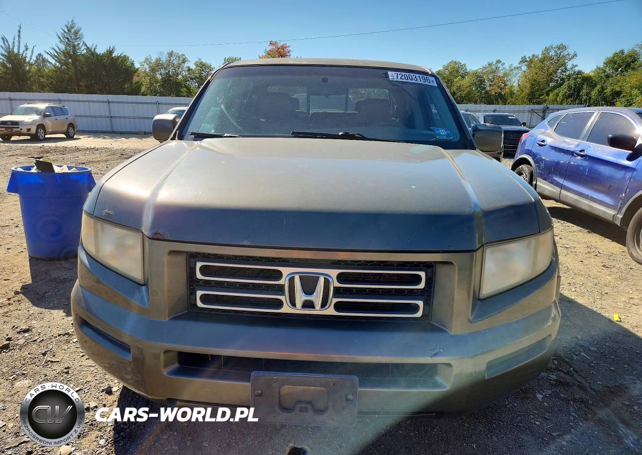 2006 Honda Ridgeline Rts VIN:2HJYK16426H543380 - 5