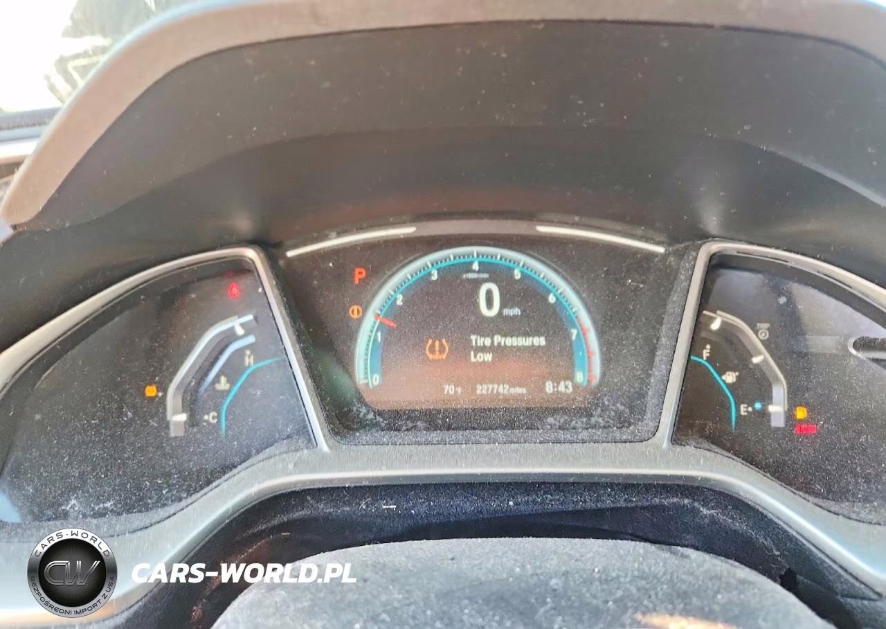 2017 Honda Civic Ex VIN:19XFC2F76HE043746 - 9