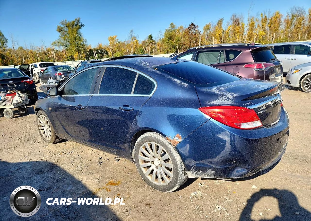2011 Buick Regal Cxl VIN:W04GS5EC7B1023176 - 2