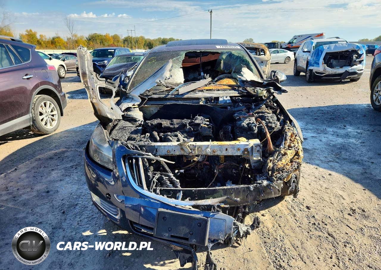 2011 Buick Regal Cxl VIN:W04GS5EC7B1023176 - 5