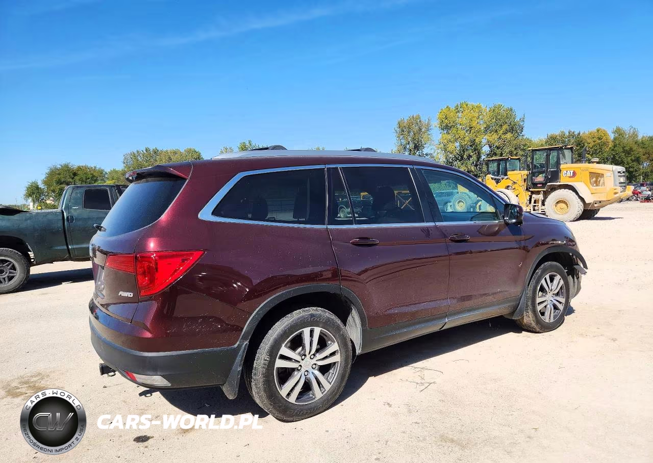 2016 Honda Pilot Exln VIN:5FNYF6H76GB098999 - 3