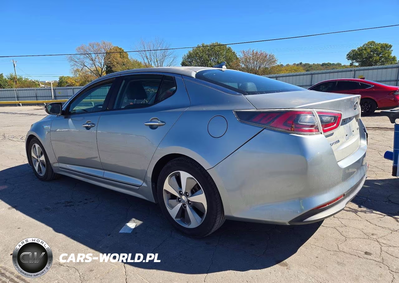 2014 Kia Optima Hybrid VIN:KNAGN4AD4E5075655 - 2