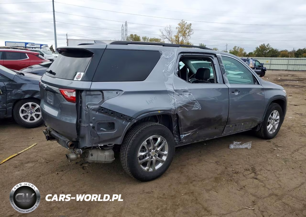 2020 Chevrolet Traverse Lt VIN:1GNEVHKW3LJ181723 - 3