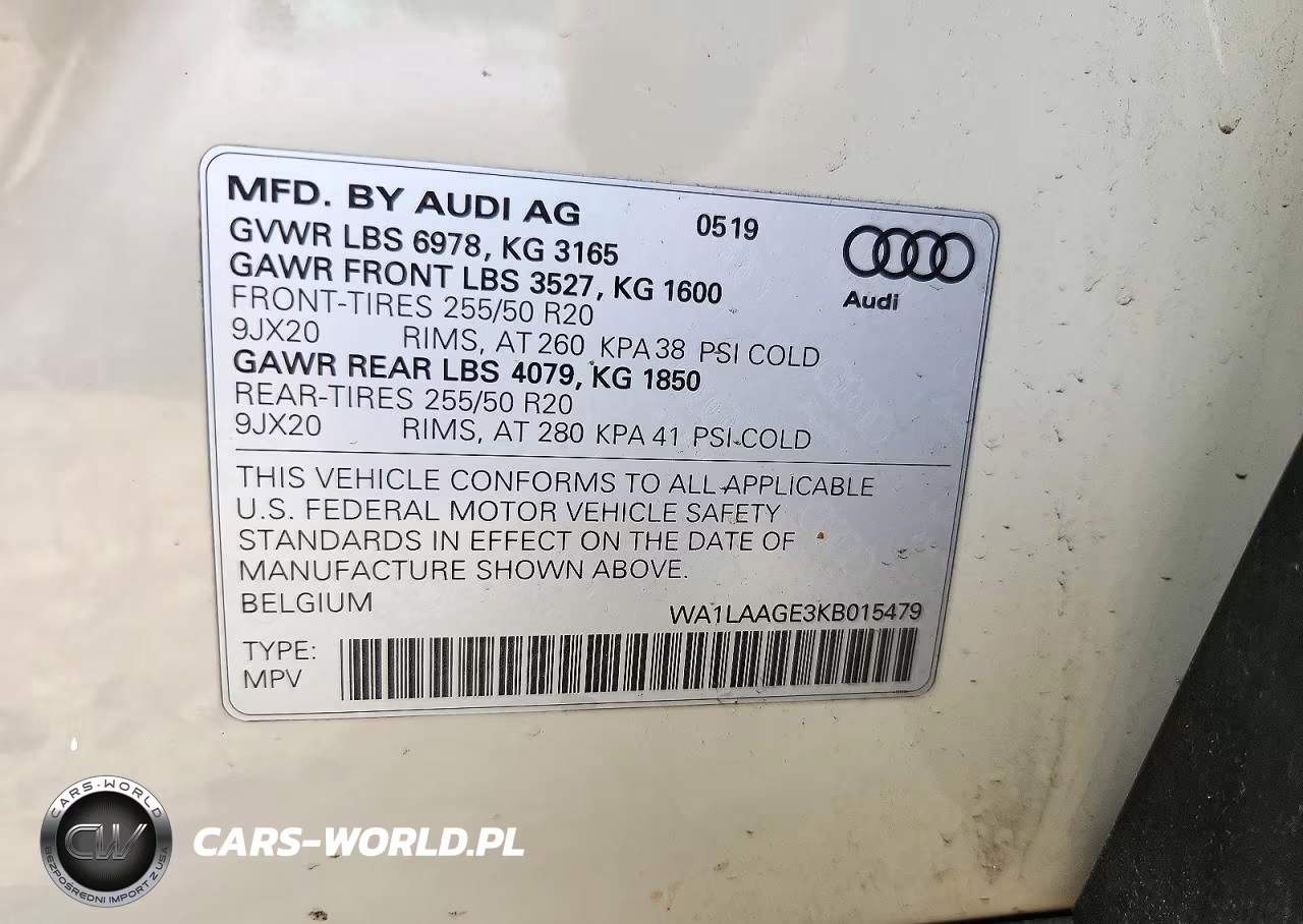 2019 Audi E-Tron Premium Plus VIN:WA1LAAGE3KB015479 - 14