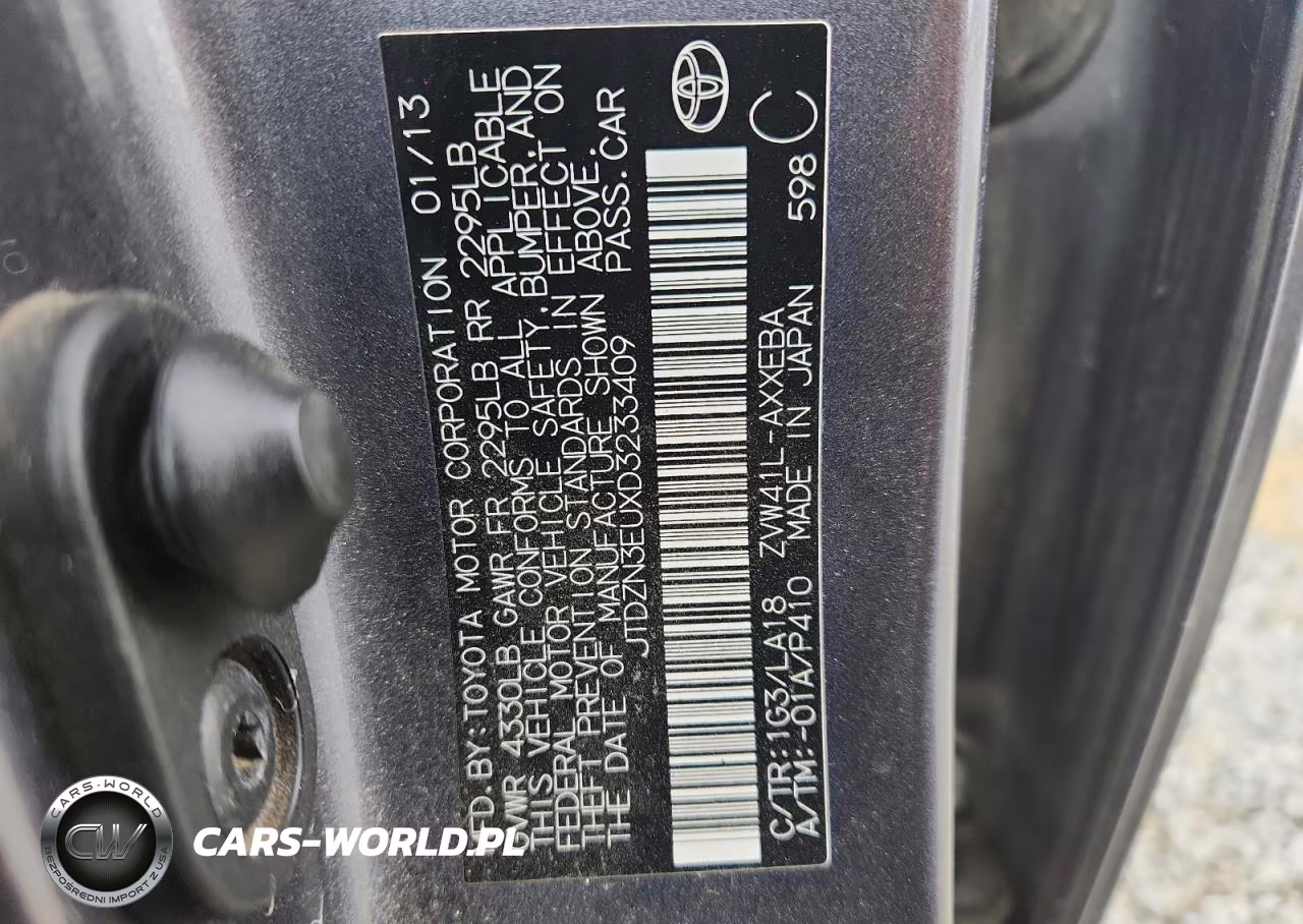 2013 Toyota Prius V Five VIN:JTDZN3EUXD3233409 - 12