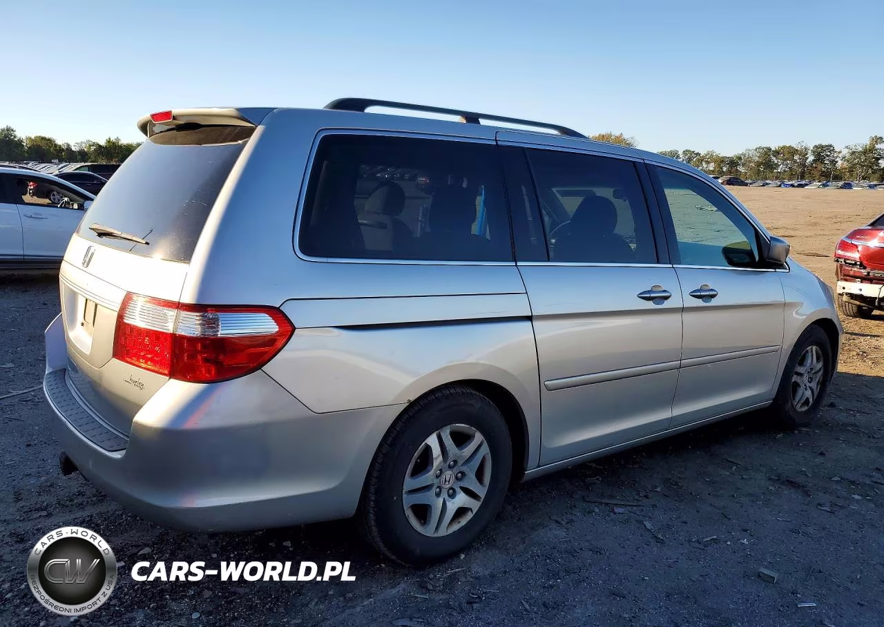 2007 Honda Odyssey Ex VIN:5FNRL38407B060671 - 3