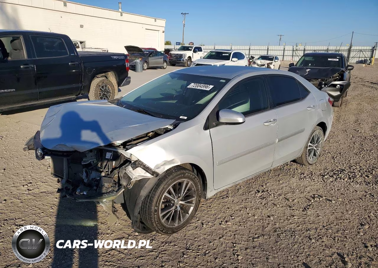 2016 Toyota Corolla Le Plus VIN:2T1BURHEXGC631310 - 1