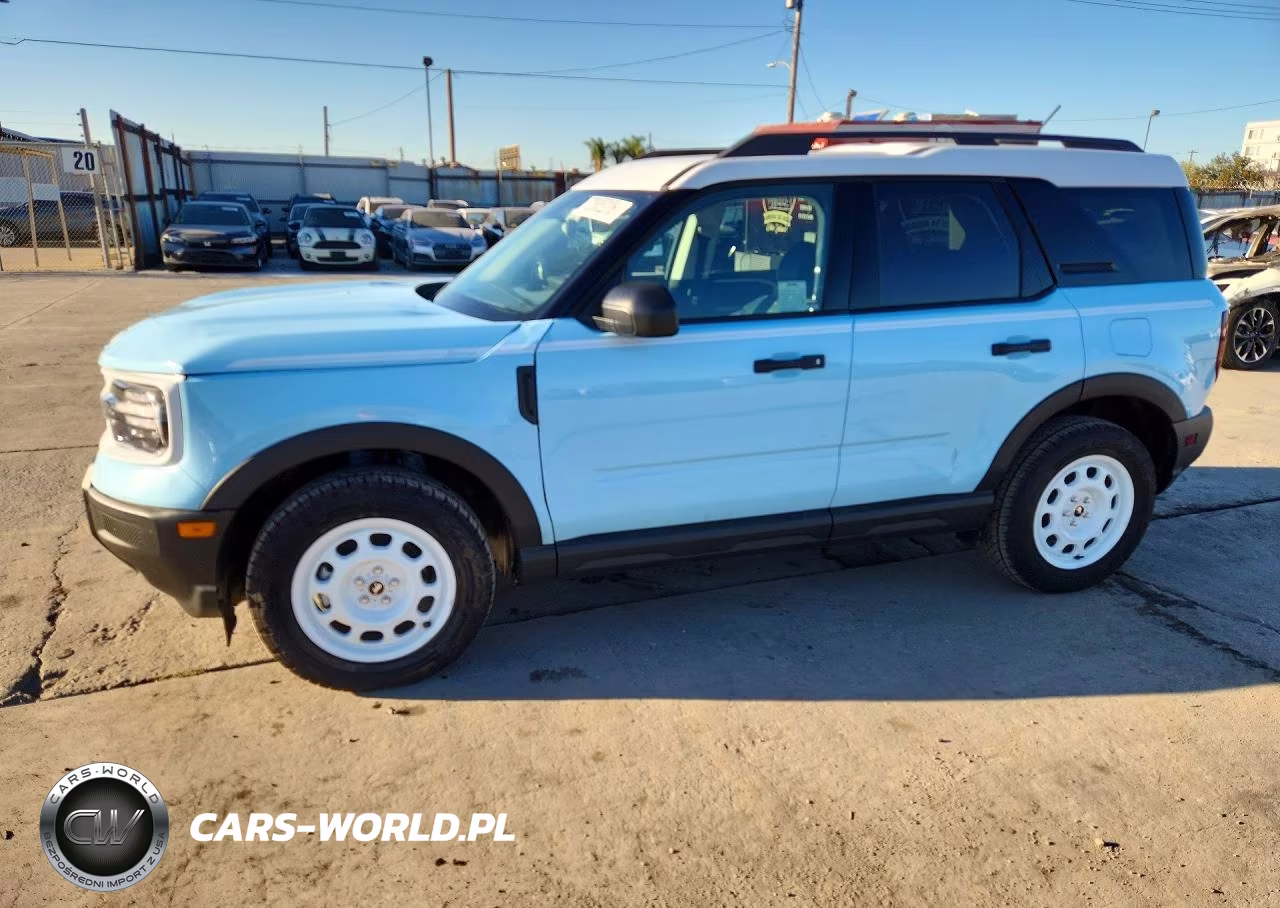2025 Ford Bronco Sport Heritage VIN:3FMCR9GN6SRF76618 - 1