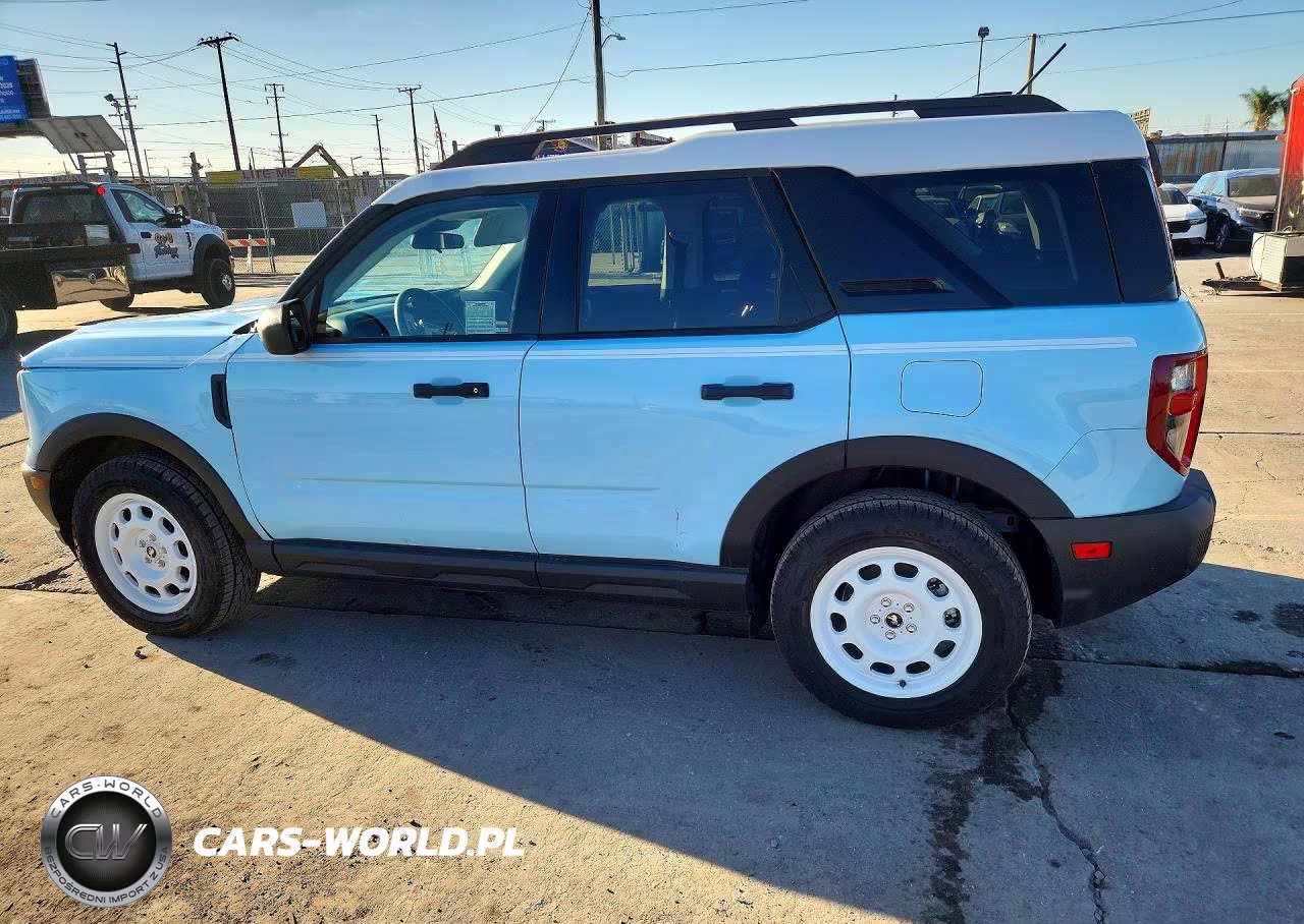 2025 Ford Bronco Sport Heritage VIN:3FMCR9GN6SRF76618 - 2