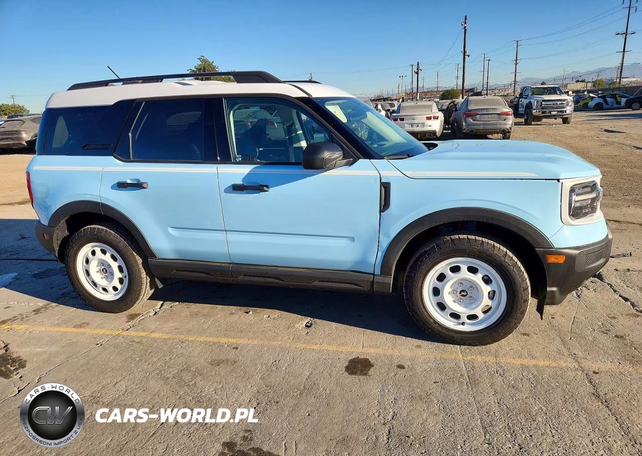 2025 Ford Bronco Sport Heritage VIN:3FMCR9GN6SRF76618 - 4