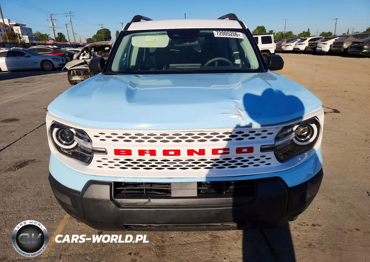 2025 Ford Bronco Sport Heritage VIN:3FMCR9GN6SRF76618 - 5
