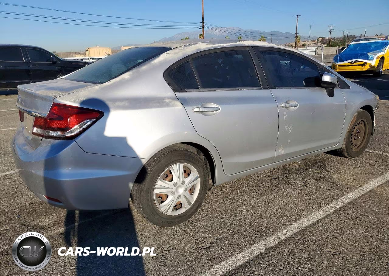 2014 Honda Civic Lx VIN:19XFB2F59EE239435 - 3