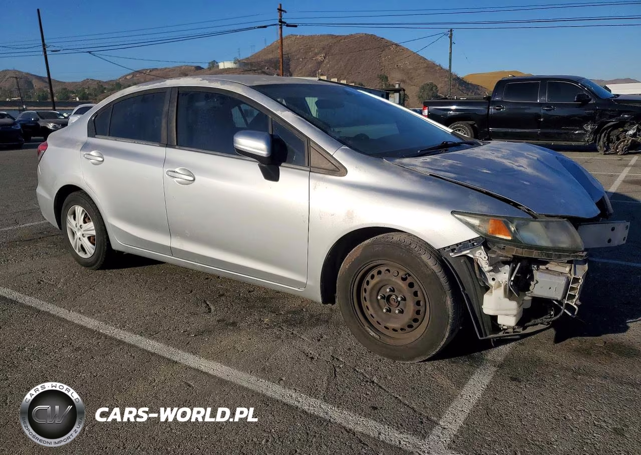 2014 Honda Civic Lx VIN:19XFB2F59EE239435 - 4