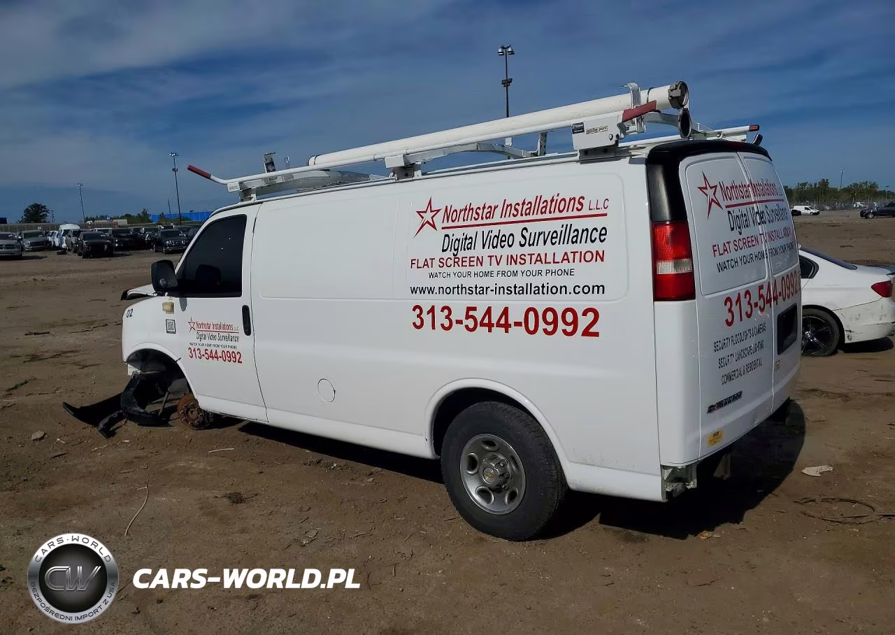 2017 Chevrolet Express G2500 VIN:1GCWGAFF2H1122176 - 2
