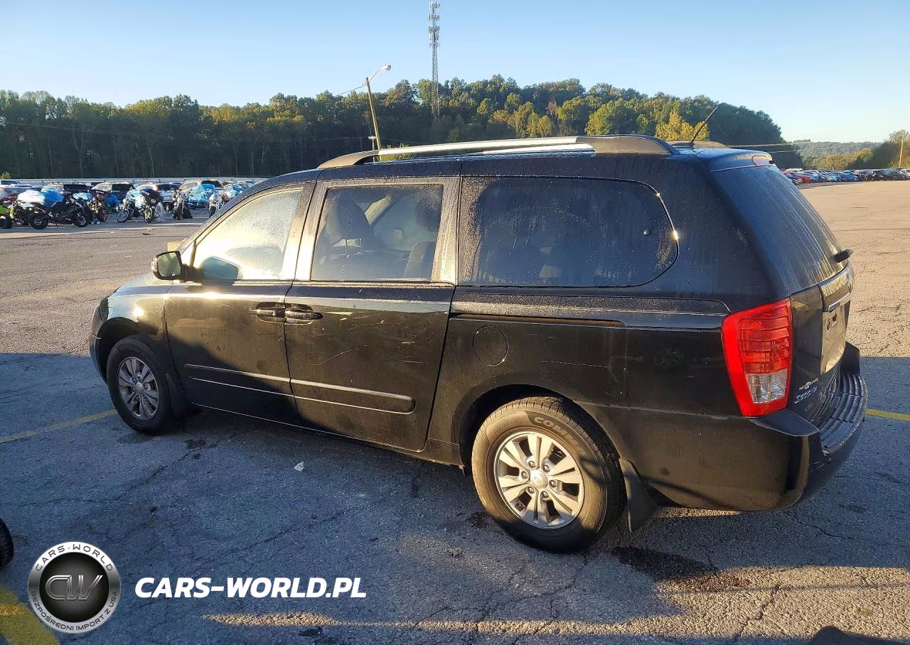 2012 Kia Sedona Lx VIN:KNDMG4C79C6507736 - 2