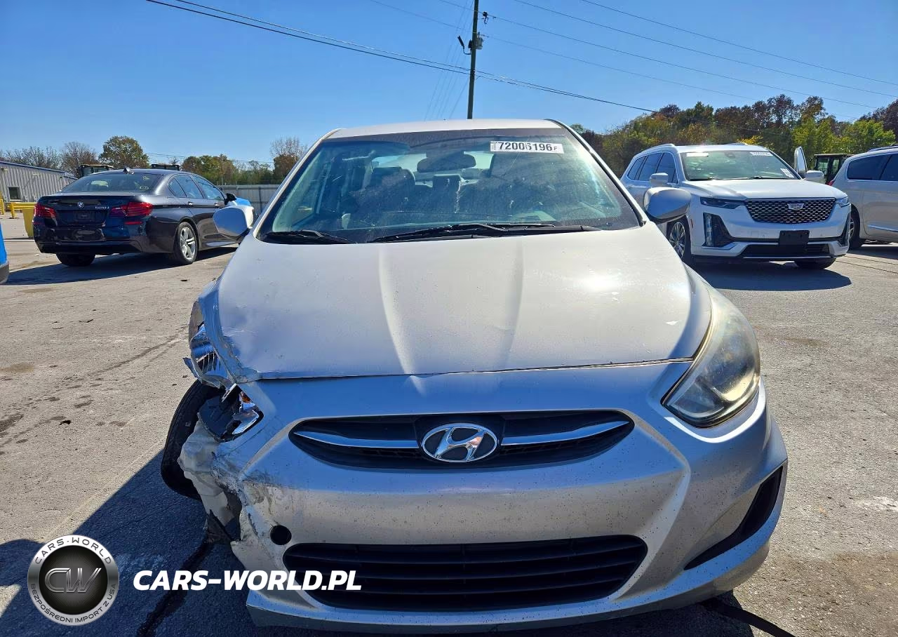 2015 Hyundai Accent Gls VIN:KMHCT4AE2FU936897 - 5
