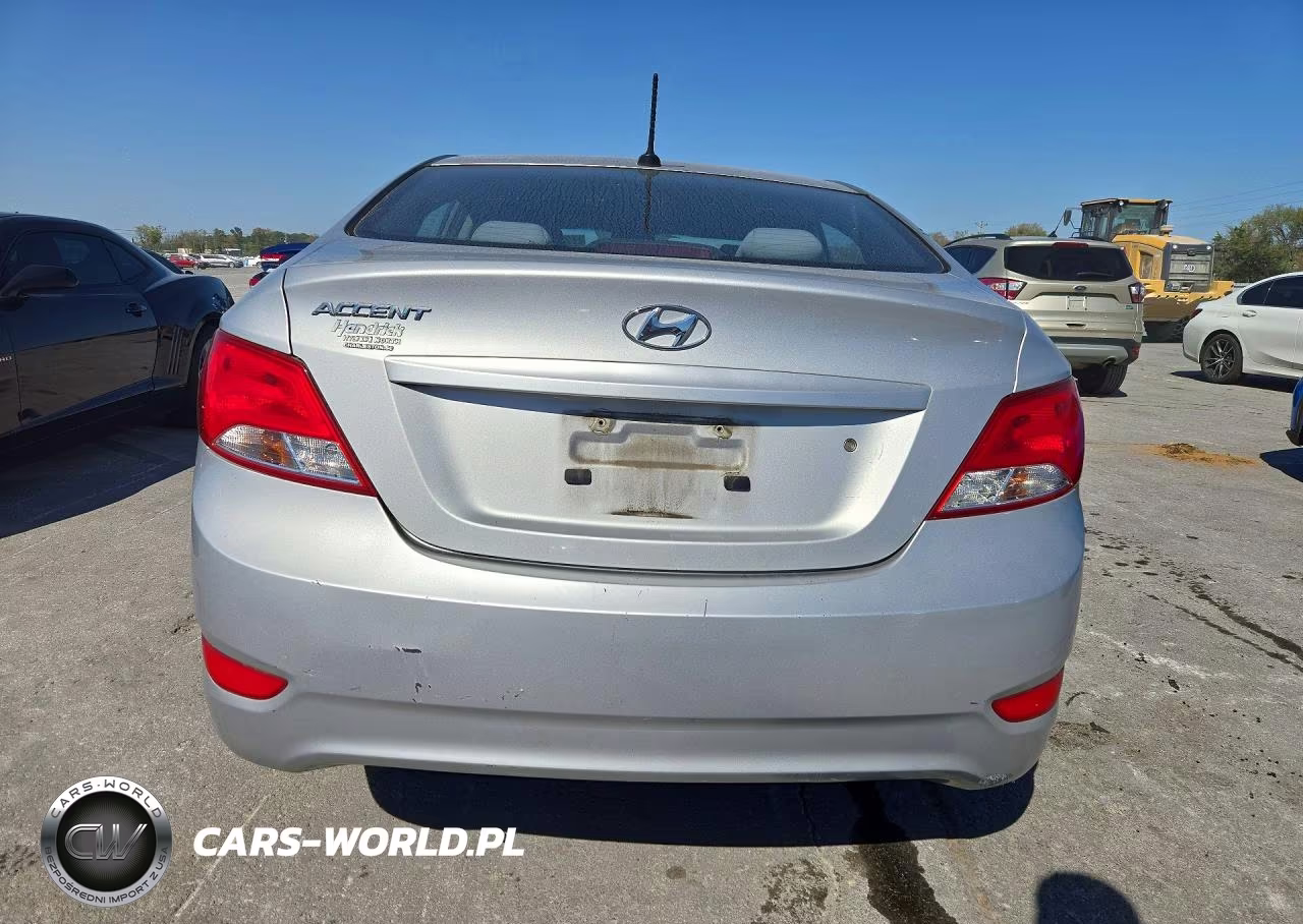 2015 Hyundai Accent Gls VIN:KMHCT4AE2FU936897 - 6