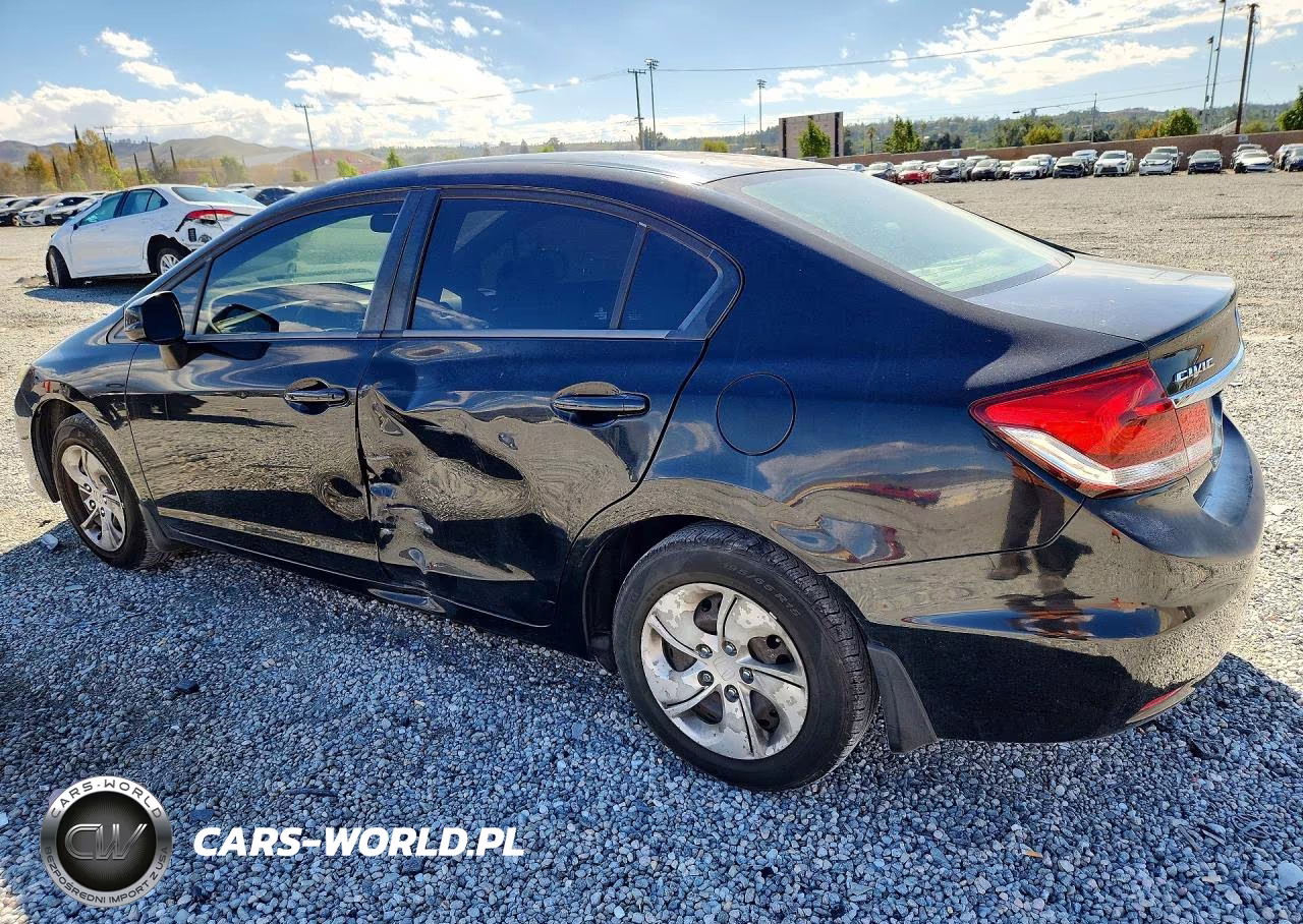 2013 Honda Civic Lx VIN:19XFB2F52DE210888 - 2