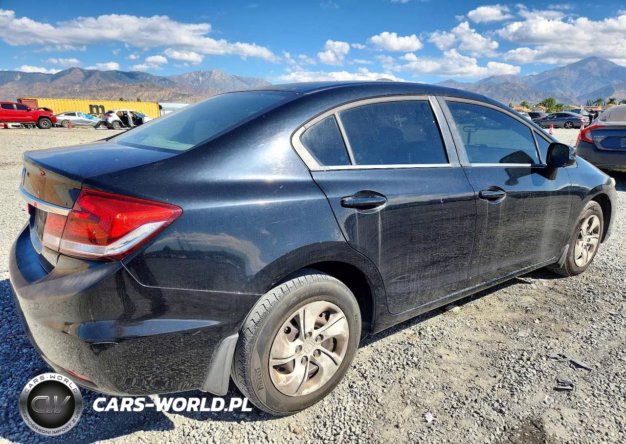 2013 Honda Civic Lx VIN:19XFB2F52DE210888 - 3