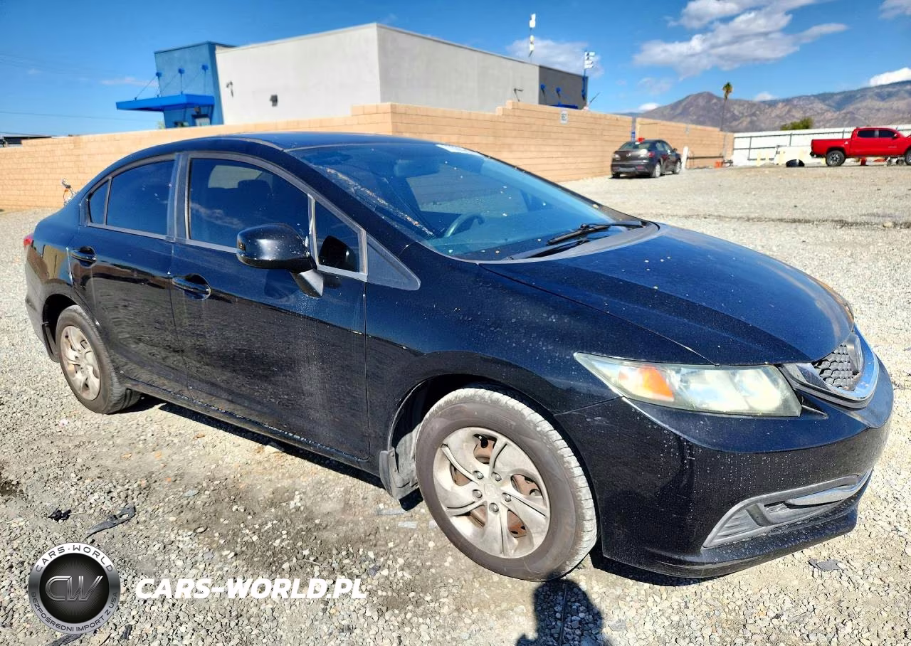 2013 Honda Civic Lx VIN:19XFB2F52DE210888 - 4