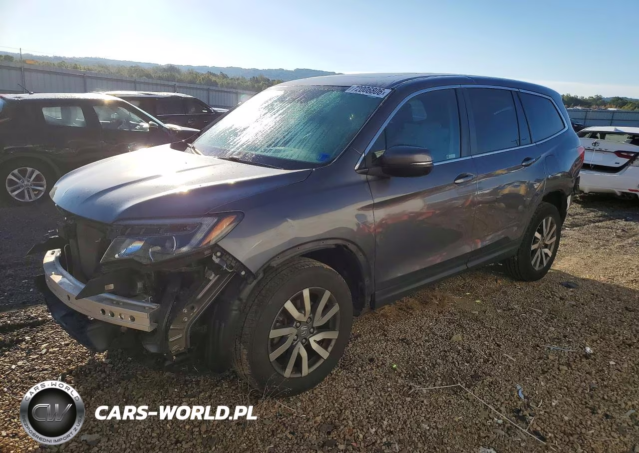 2021 Honda Pilot Exl VIN:5FNYF6H52MB103030 - 1