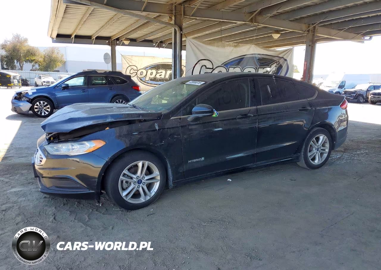 2018 Ford Fusion Se Hybrid