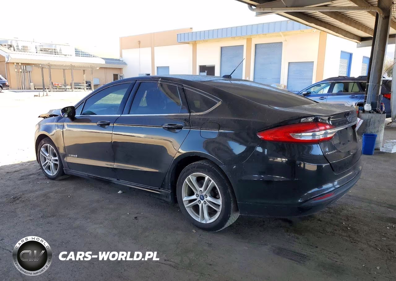 2018 Ford Fusion Se Hybrid VIN:3FA6P0LU2JR206934 - 2