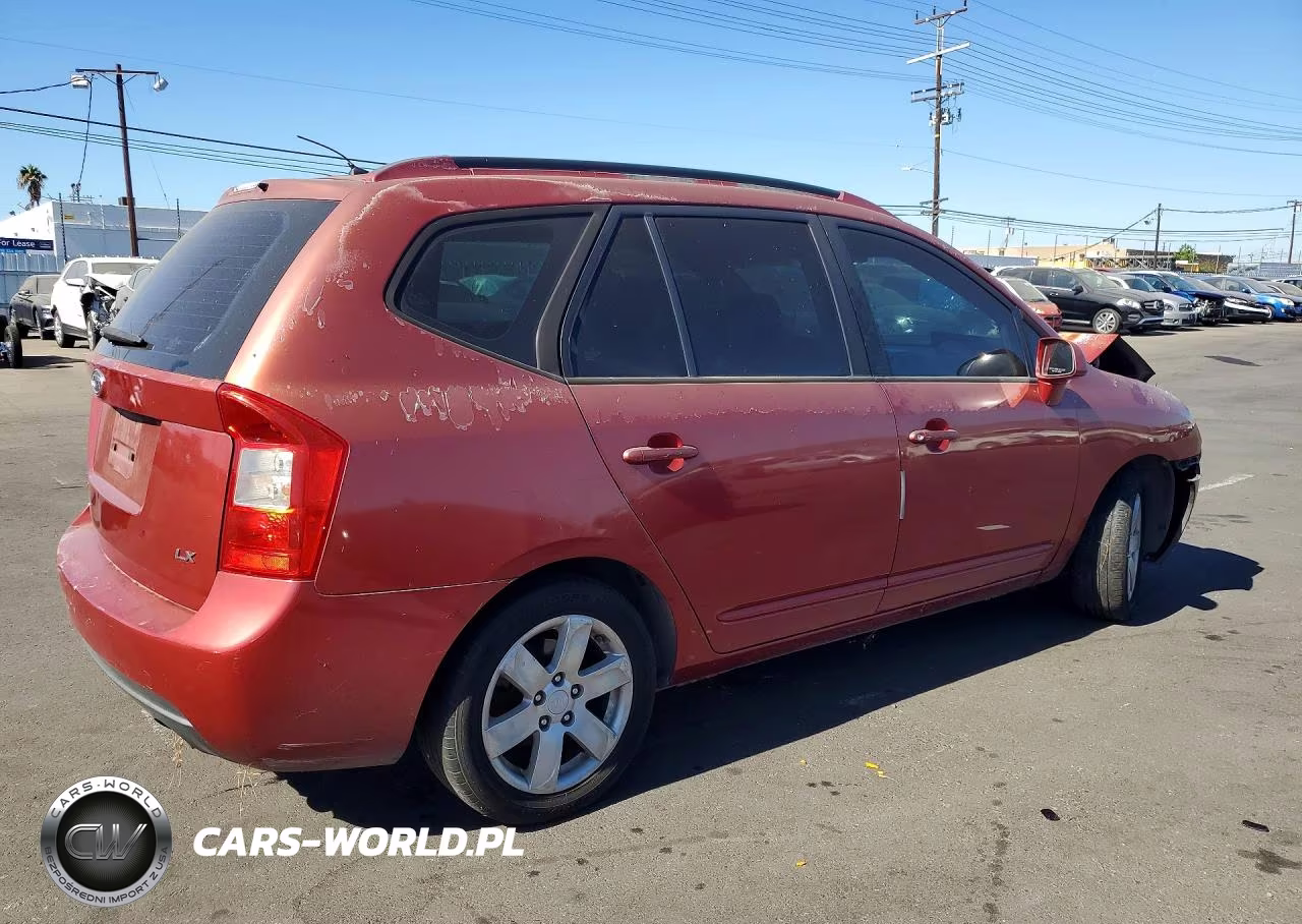 2007 Kia Rondo Lx VIN:KNAFG525077027385 - 3