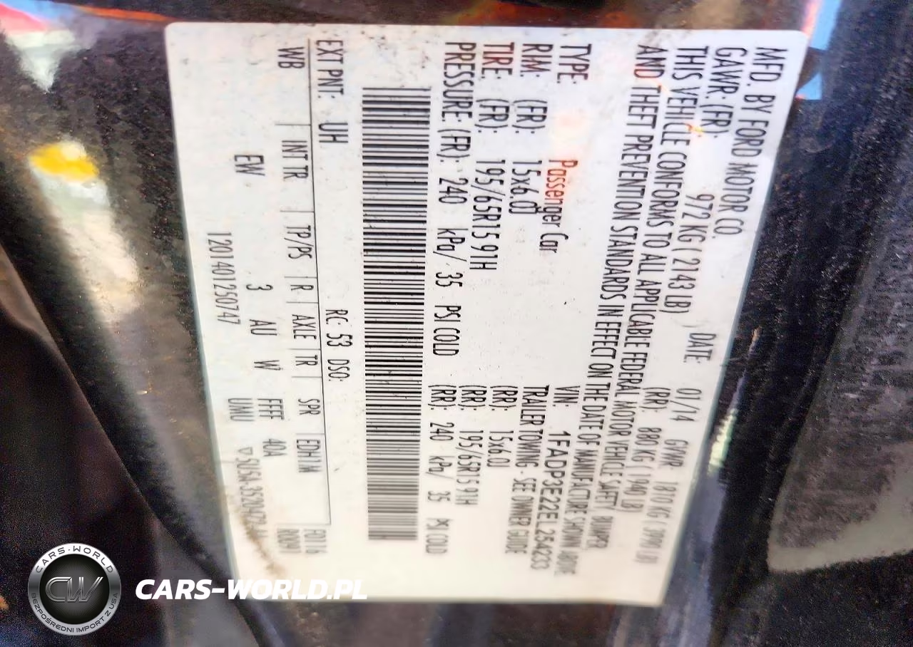2014 Ford Focus S VIN:1FADP3E22EL254233 - 12