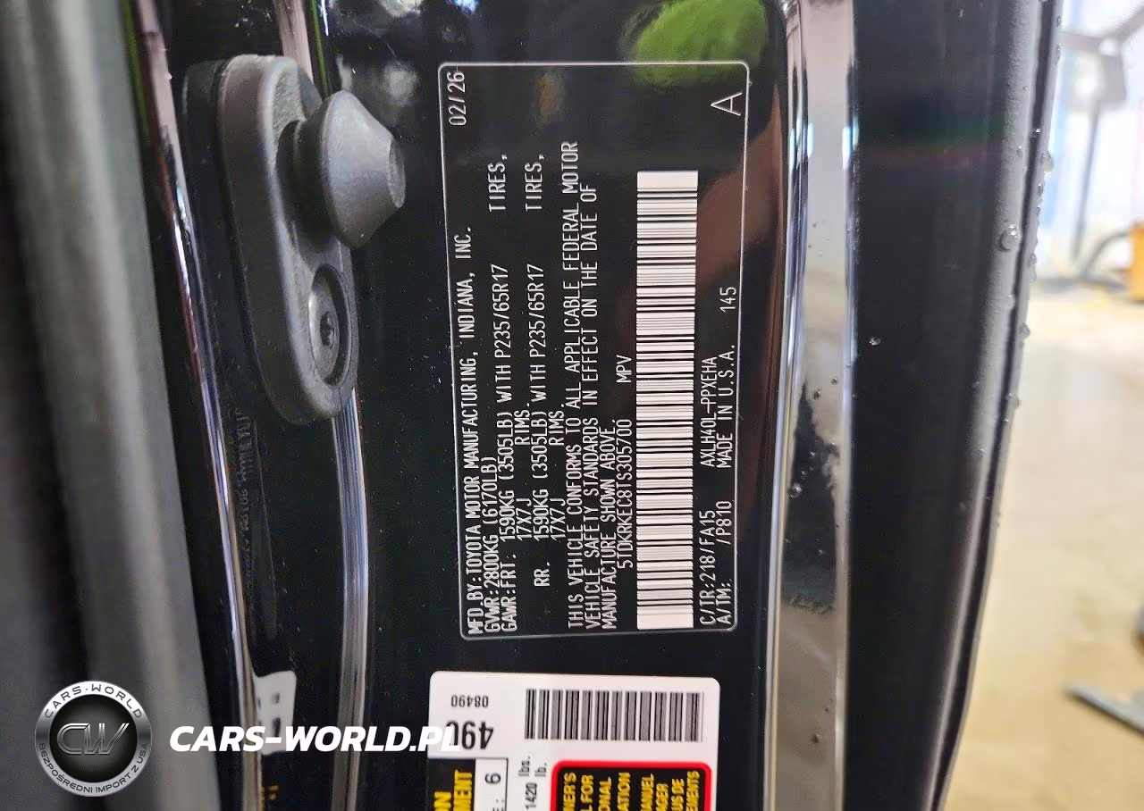 2026 Toyota Sienna Le VIN:5TDKRKEC8TS305700 - 14