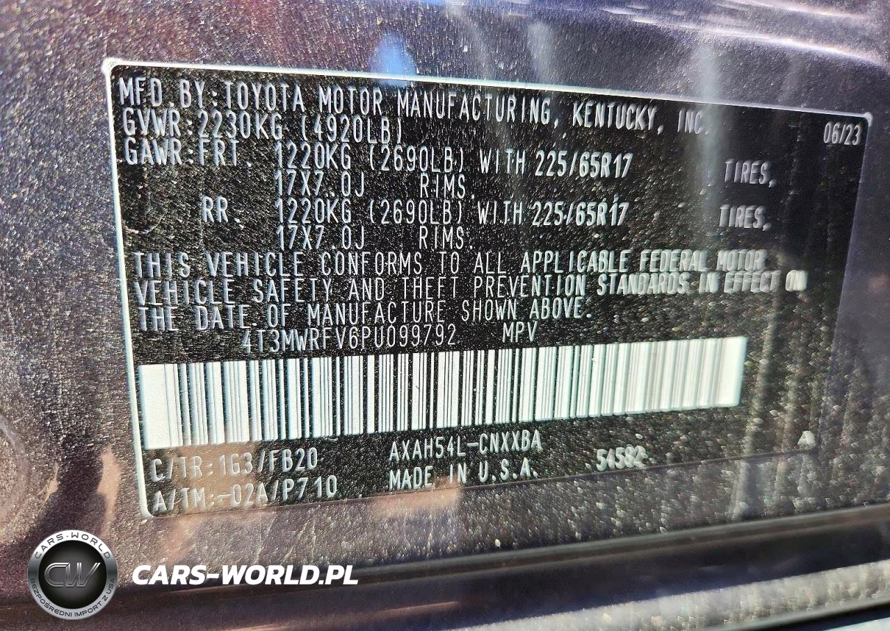 2023 Toyota Rav4 Le VIN:4T3MWRFV6PU099792 - 14