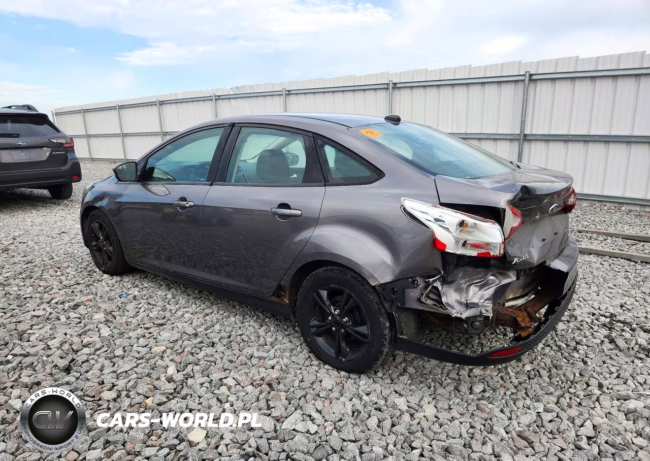 2014 Ford Focus Se VIN:1FADP3F21EL244873 - 2
